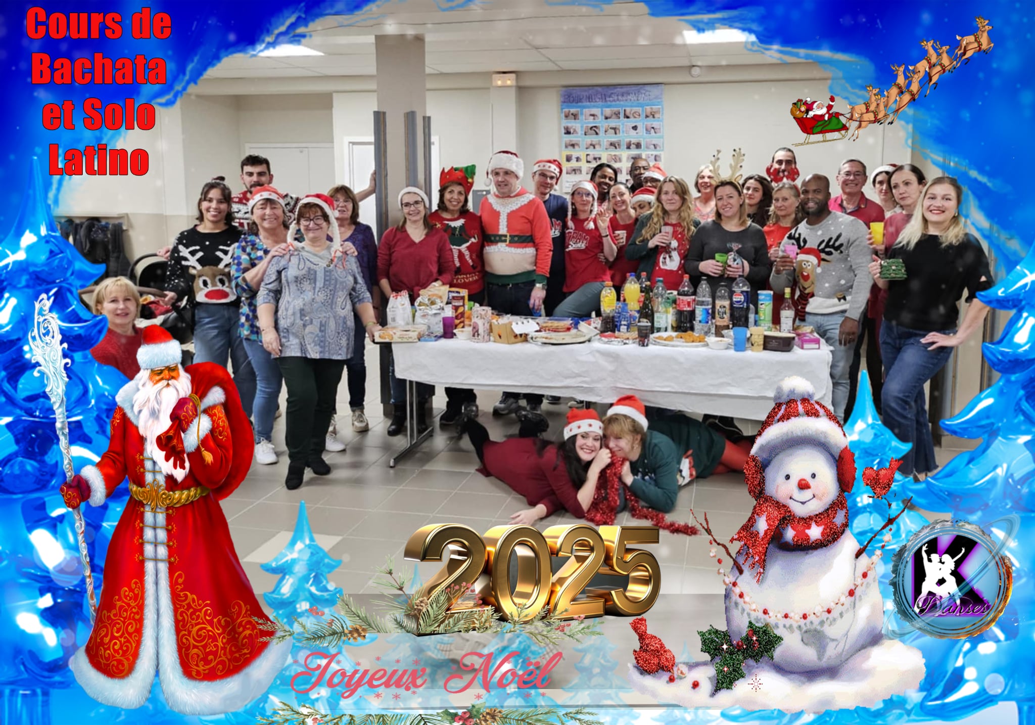 Noel 2025 Bachata solo latino K'Danses