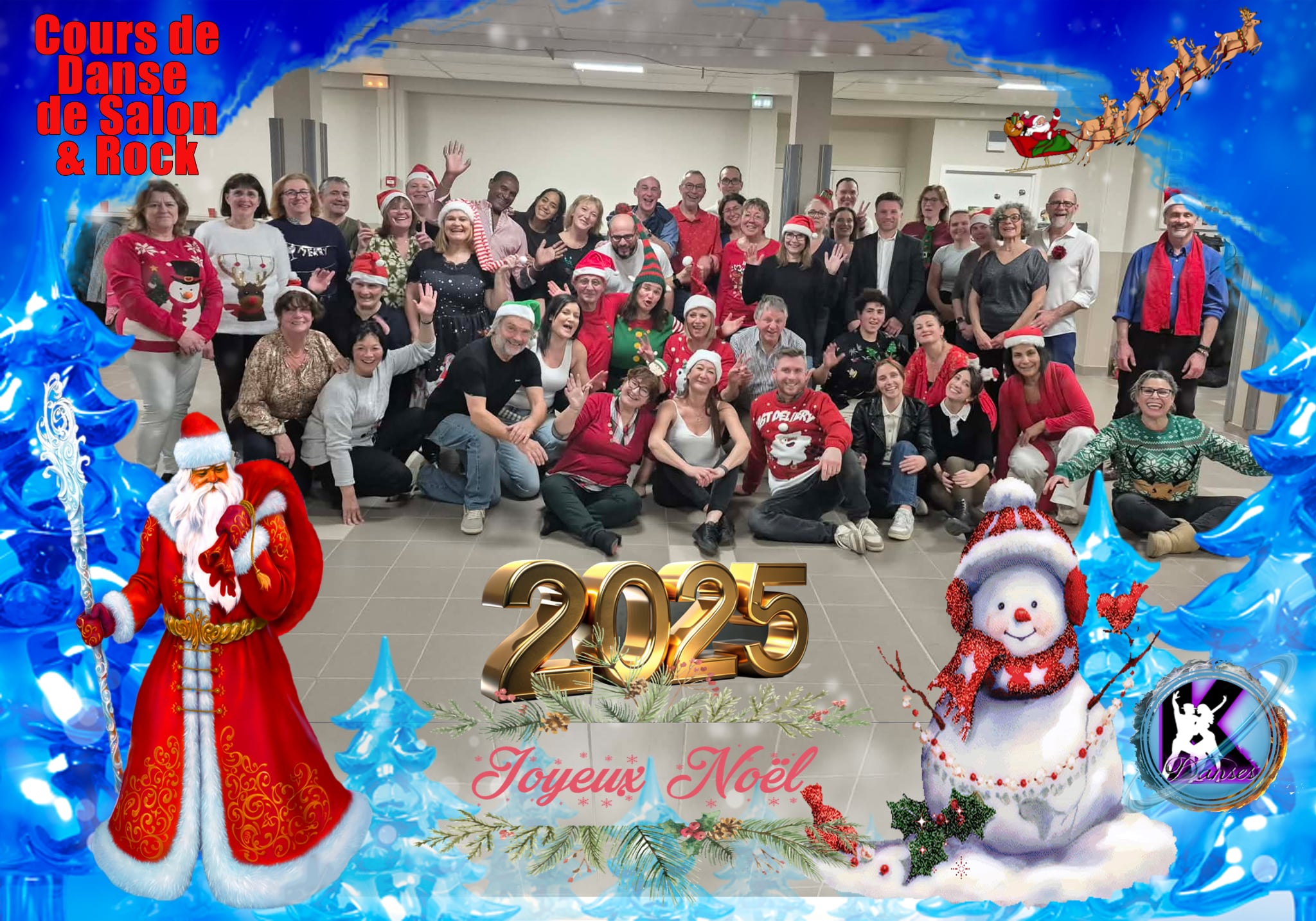 Noel 2025 Danses de salon rock K'Danses