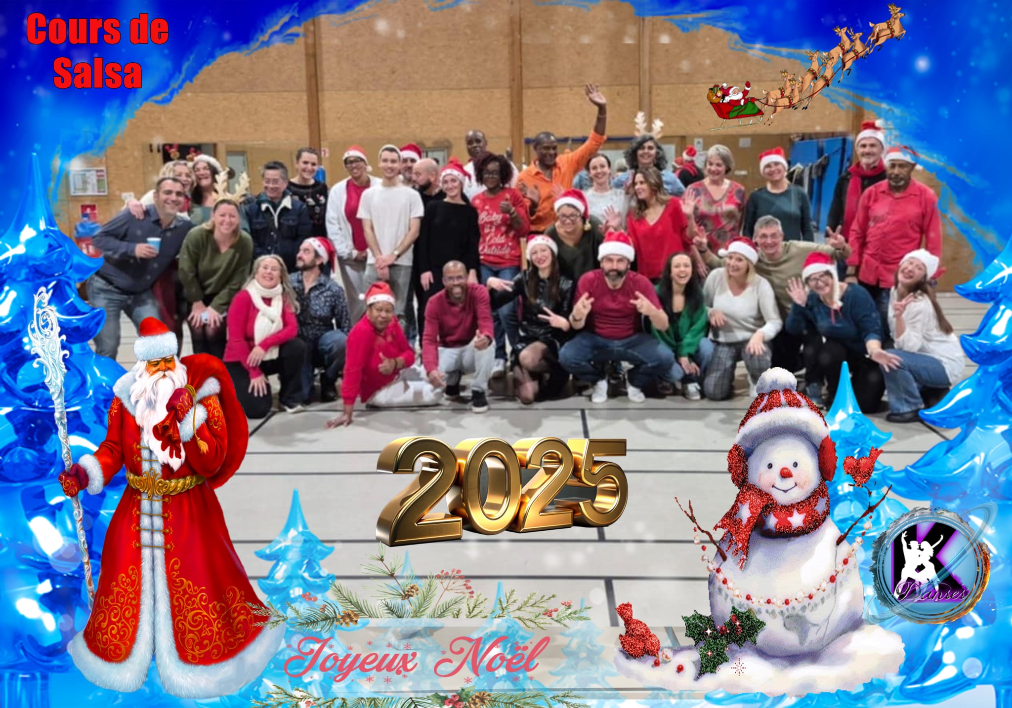 Noel 2025 Salsa debutants inters 1 K'Danses