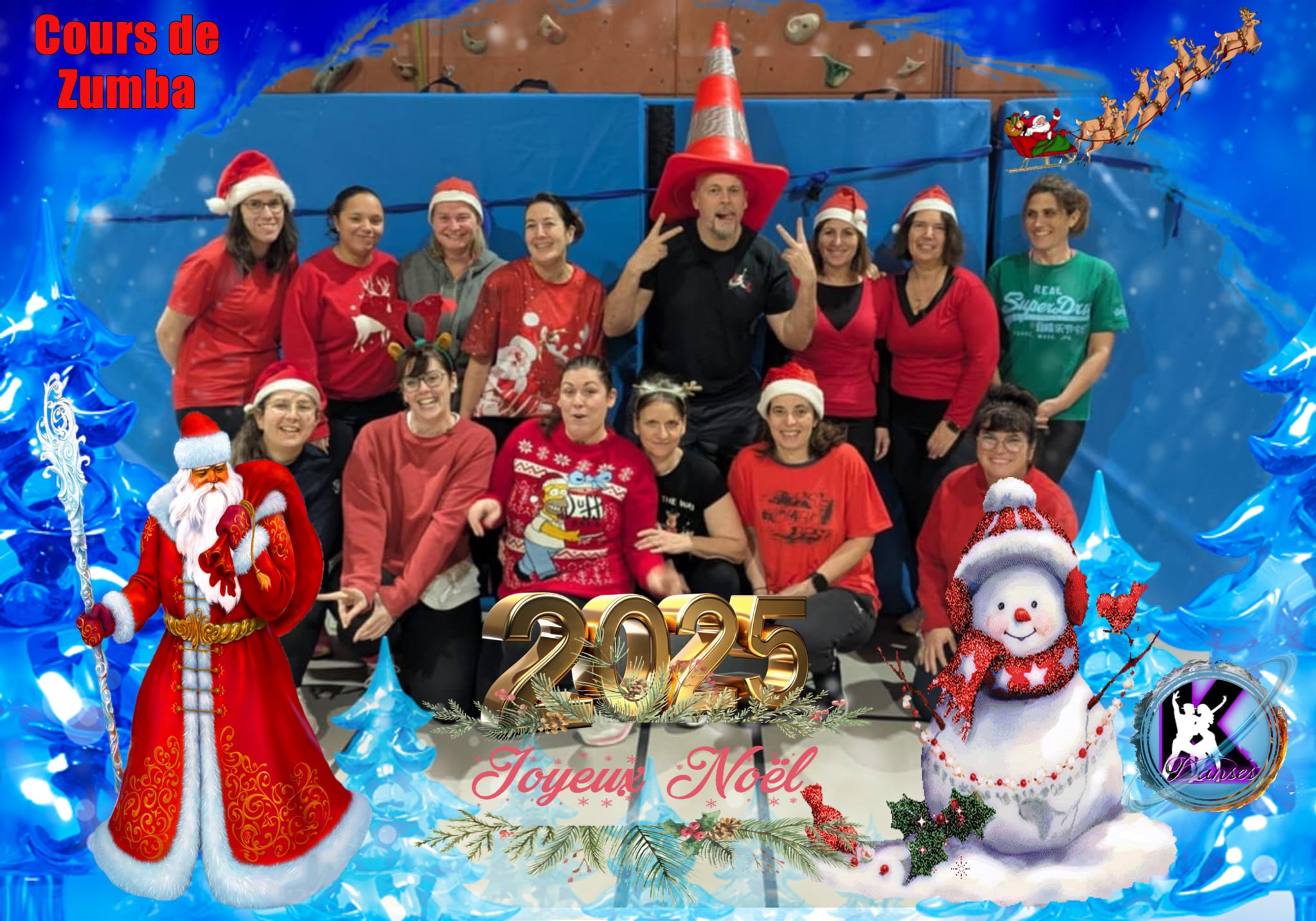 Noel 2025 Zumba Fouad K'Danses